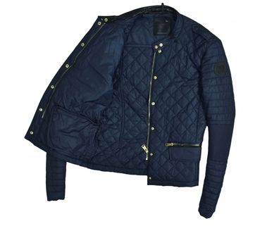 REPLAY Ladies' Warmed Quilted Jacket mit goldenen Reißverschlüssen L