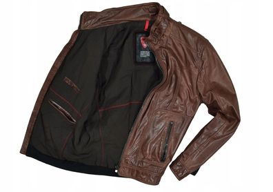 Strellson Herren Leder Pilotenjacke 50 / M