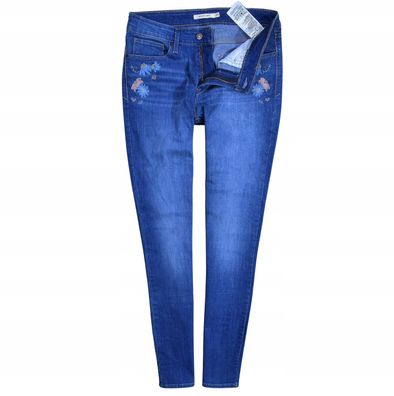 LEVIS Damen Mid Rise Skinny Denim Jeans / 29