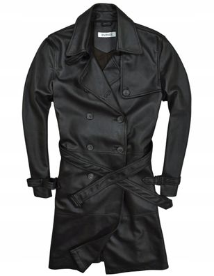 Balmain Zweireihiger Damen-Trenchcoat / 40