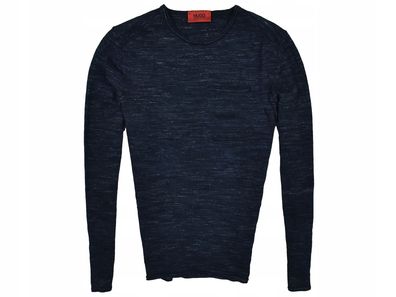 HUGO BOSS Herren Woll-Crewneck-Pullover Steeve S