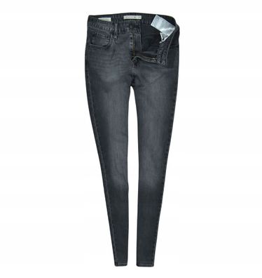 LEVIS 721 HIGH RISE SKINNY Stretch Jeans W25 L30