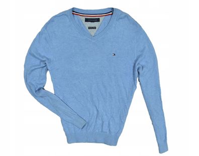 TOMMY Hilfiger Herren Pullover aus weicher Baumwollmischung / L