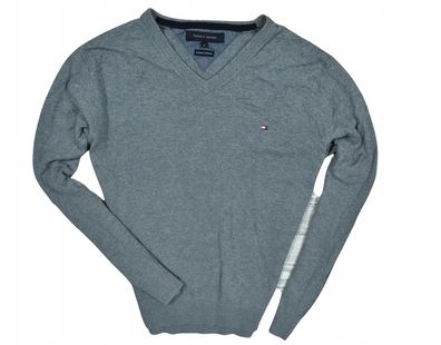 TOMMY Hilfiger Herren Pullover aus Baumwolle und Kaschmir / M