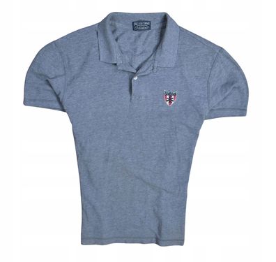 RALPH LAUREN Herren Polohemd mit Logo Grau M