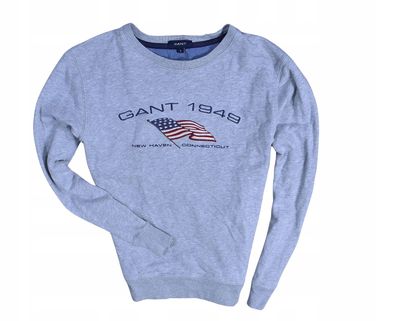 GANT Logan Grau Herren Sweatshirt / S