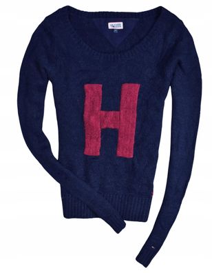TOMMY Hilfiger Damen Alpaka Pullover Marineblau / M