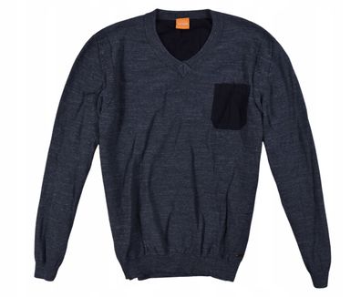 HUGO BOSS 'ANIVA' Herren Pullover aus Premium Baumwolle / L