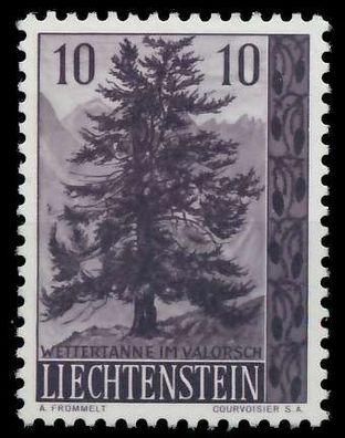 Liechtenstein 1957 Nr 357 postfrisch X1337D6