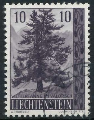 Liechtenstein 1957 Nr 357 gestempelt X13380E