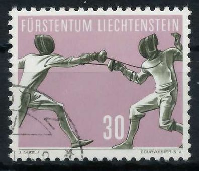 Liechtenstein 1958 Nr 366 gestempelt X1338BA