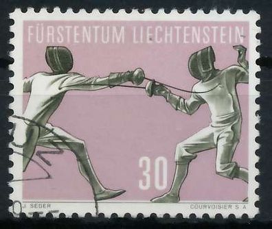 Liechtenstein 1958 Nr 366 gestempelt X1338BE