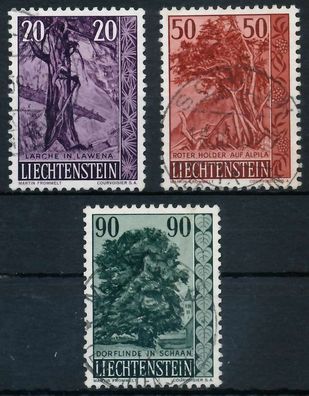 Liechtenstein 1959 Nr 377-379 gestempelt X133946