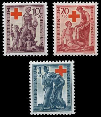 Liechtenstein 1945 Nr 244-246 postfrisch X1391C6