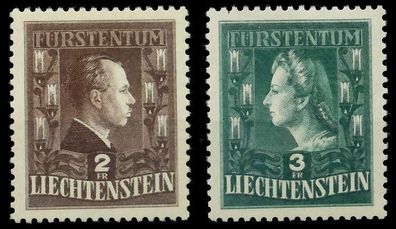 Liechtenstein 1944 Nr 238-239 postfrisch X13920E