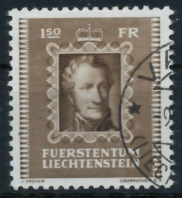 Liechtenstein 1942 Nr 210 gestempelt X1393E6