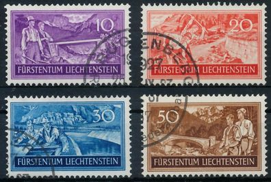 Liechtenstein 1937 Nr 152-155 gestempelt X1395A2