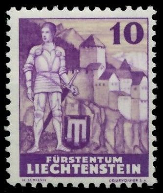 Liechtenstein 1937 Nr 158 ungebraucht X1395EA