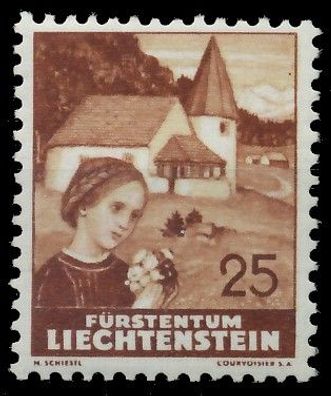 Liechtenstein 1937 Nr 161 ungebraucht X1395EE