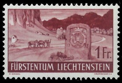 Liechtenstein 1937 Nr 167 ungebraucht X13960E