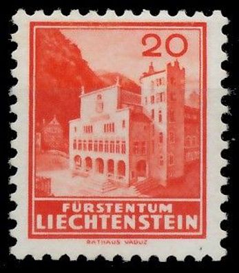 Liechtenstein 1934 Nr 130 ungebraucht X13969A