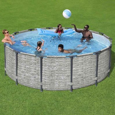 Bestway Power Steel Swimming Pool 427x122 cm