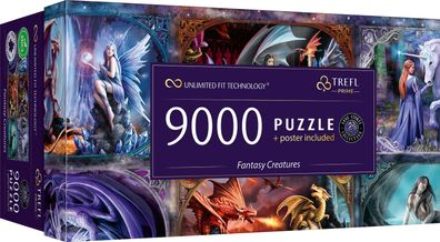 Trefl 81034 Anne Stokes Fantasie Kreaturen 9000 Teile Puzzle