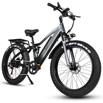 TP26 Elektrofahrrad 750 W Herren Mountain E-Bike 26 Zoll Fat Tire 48V17AH