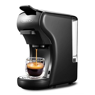 19 Bar Extraktion HiBREW H1A 1450W Espressomaschine mit Heiß-/Kalt-4-in-1-Mehrfachkap