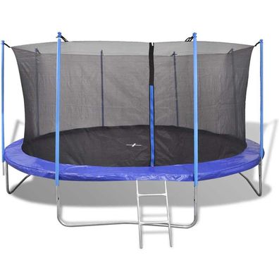 vidaXL 5-tlg. Trampolin Set 4,57 m