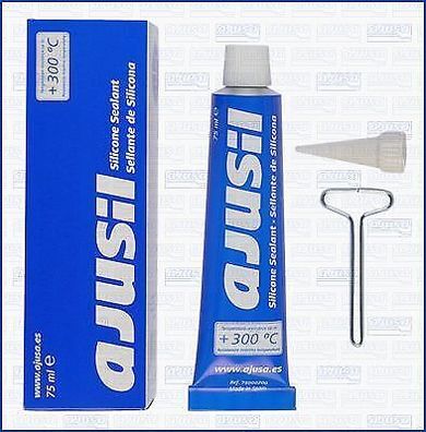 AJU75000200 Dichtungsmasse (SILIKON) AJUSIL 75ML Schwarz VON -60°C BIS 300°C