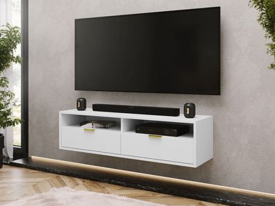 TV-Lowboard Queen 140 TV Schrank Hängend Lowboard Wohnzimmer Kollektion M24