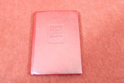 FDGB Mitgliedsausweis DDR 1978 Frankfurt (Oder)