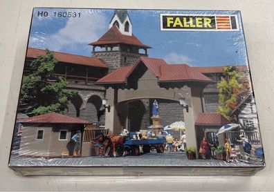 Faller H0 180531 Eingangstor Altstadt 16 x 3,9 x 9,6cm Neuware in Folie