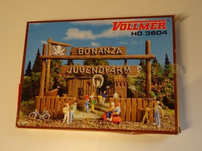 Vollmer HO Art 3604 Jugendfarm Bonanza 122 x 122 x 97 mm Neuware/OVP