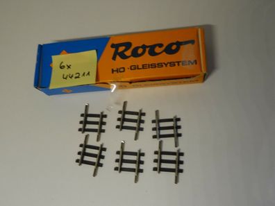 Roco HO Artikel 42211 6 x kleine Schienen gerade neu/OVP