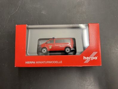 Herpa H0 1:87 Art 093392 VW T6 Bus Feuerwehr Ilm-Kreis Neuware/OVP