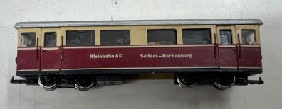 H0m Schmalspur Triebwagen H0e Eigenbau mit Liliput Teilen analog