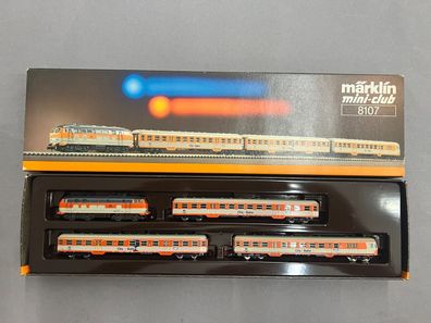 Märklin Miniclub Z 8107 Diesellokomotive BR 218 mit City Bahn der DB Top/OVP