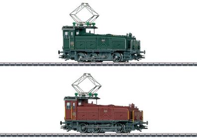 Märklin H0 36332 Dopelpackung E-Loks der SBB Halbschuh, sound, mfx neu/OVP