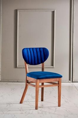 Design Holz Ess Lehn Stuhl Esszimmer Garnitur Polster Set Lehnstühle 1 Stühle