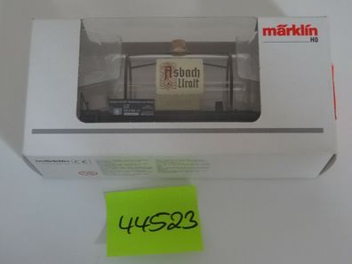 Märklin HO Artikel 44523 Glaskesselwagen Asbach uRALT - Neuware/OVP