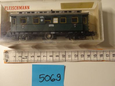 Fleischmann HO Art 5069 Länderbahnwagen 3. Klasse Ansbach neu/OVP