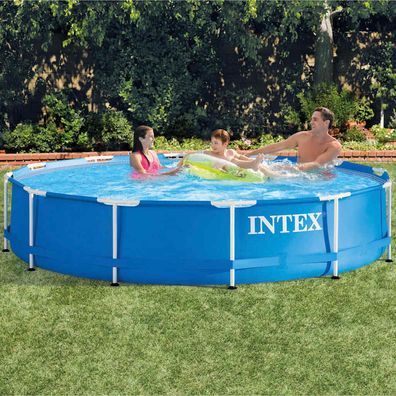 Intex Pool Metal Frame 366x76 cm 28210NP