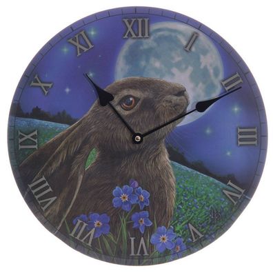 Wanduhr Hase u. Mond v. Lisa Parker Wanduhren Uhr Uhren Bilderuhren Bilduhr Kaninchen