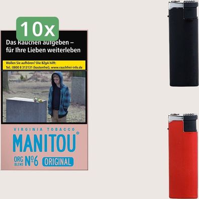 Manitou No. 6 Pink Zigaretten Sparpaket