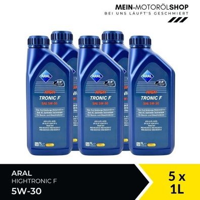 Aral HighTronic F 5W-30 5x1 Liter