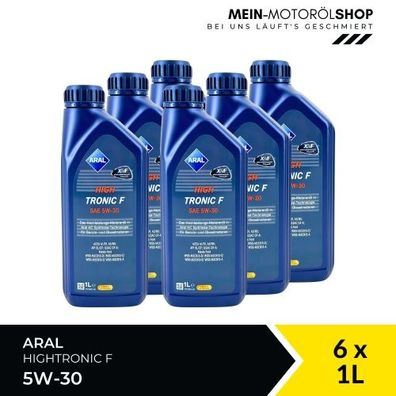 Aral HighTronic F 5W-30 6x1 Liter