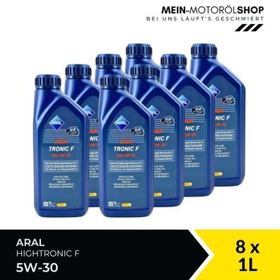 Aral HighTronic F 5W-30 8x1 Liter