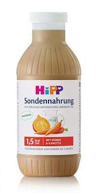 Hipp Sondennahrung 1,5 kcal/ml 500ml - Kürbis-Karotte